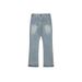 Men's Clothing Cut Washing And Destruction Casual Loose Jeans Clean Fit Vibe Style_mkmklike.com