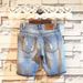 Men's Slim Fit Denim Shorts - Lightweight Summer Casual 5-Inch Inseam With Classic Blue Wash_mkmklike.com