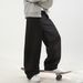 Men's Washed Distressed Denim Jeans Basic Versatile Straight Leg Loose Fit American Retro Style Trousers New Spring_mkmklike.com