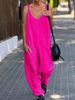 Women's summer new jumpsuit casual pants_mkmklike.com