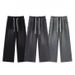 Men’s Relaxed Fit Straight-Leg Jeans – Vintage Washed, Casual Wide-Leg Trousers (S-4XL, Smoke Grey/Aged Blue/Dark Grey)_mkmklike.com