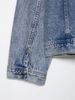 Double-Breasted Denim Jacket For Women - Classic Oversized Coat With Stylish Button Front (S/M/L)_mkmklike.com