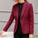 Women's Clothing Long Sleeve Korean Style Slim Fit Small Suit_mkmklike.com