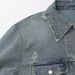 Women's Classic Denim Jacket – Versatile Long Sleeve Coat For Casual & Office Wear (XS/S/M/L, Grey)_mkmklike.com