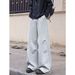 Men's Clothing Double Pleated Sweatpants – Patchwork Deconstructed Heavyweight Casual Pants (M-5XL)_mkmklike.com