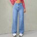 Women's Clothing High Waist Wide Leg Jeans - Light Wash Relaxed Fit Denim Pants With Button Fly (XS-5XL)_mkmklike.com