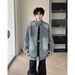 Pulse Pulse Style Side Stripe Denim For Men, Autumn Edition, Retro High-End Feel, European And American Trendy Brand, Striped Stand_mkmklike.com