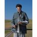 American Washed Denim For Men, Autumn Winter New Loose And Trendy Casual Jacket Top_mkmklike.com