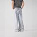Men's Distressed Wrap Jeans - Avant-Garde Washed Denim Pants With Structured Fit For Casual Streetwear_mkmklike.com