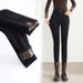 Fleece-Lined Thickened High-Waisted Slimming Jeans For Women Winter New Versatile Outerwear Stretch Slim Fit Harem_mkmklike.com