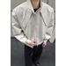American Rero Deconsruced Cu Sand-up Collar Work For Men, Spring Season, Hree-proof, High-end Shor Baseball_mkmklike.com