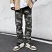 Vintage Streetwear Distressed Camo Jeans For Men - Relaxed Fit, Hip-Hop Style, Comfortable Cotton Blend, S-4XL_mkmklike.com