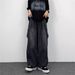 Japanese Retro Wide-Leg Overalls – Men’s Loose Straight Jeans With Large Pockets, Summer Streetwear Trend_mkmklike.com