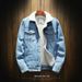 Winter Lamb Wool Denim Jacket For Men, Teenagers, Korean Version, Thick Versatile Jacket, Trendy, Youthful And Handsome_mkmklike.com