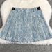 Women's Clothing Summer Pure Desire Hot Girl Sequin Design Denim Tube Top + Pleated Skirt Short Skirt Fashion Suit For Women_mkmklike.com