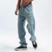 American Style Ditreed Jean For Men And Women, Wahed Vintage Looe Wide-Leg Straight Trendy High Street_mkmklike.com