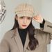 Hot Sale Autumn Hats for Solid Plain Octagonal Newsboy Cap Men Ladies Casual Wool Hat Winter Beret Women Painter Caps_mkmklike.com