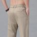 Ice Silk Men's Pants 2026 Summer New Thin Business Casual Trousers Street Y2K Elastic Waist Breathable Straight Leg_mkmklike.com