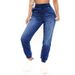 New-style long pants small leg pants long casual temperament show thin jeans, women_mkmklike.com