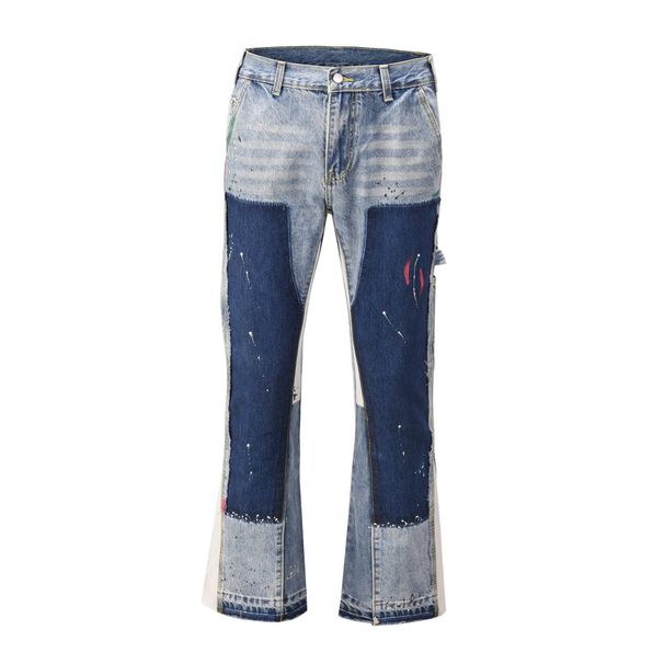 Men’s Clothing Casual Fashion All-match Men's Jeans Slim Slim Foot Jeans_mkmklike.com