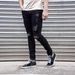 Men's Clothing Autumn New Men's Tight Solid Color Denim Men's Pint Sized Pants_mkmklike.com