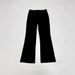 Men's Black Bootcut Jeans | Vintage Washed Micro Flare Denim Pants | Clean Fit Stretch Cotton | Retro 70s Style | S/M/L/XL_mkmklike.com