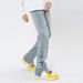 High Street Slim Fit Jeans – Vintage Washed Denim Pants With Gradient Fading & Tapered Leg (S-3XL, Stretch Comfort, Urban Minimalist Style)_mkmklike.com