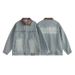 Loom Men's American Retro Denim Jacket Spring Autumn Versatile 2025 Hot Trendy Coat Street Style_mkmklike.com