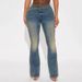 Distressed Jeans For Women – Side Beaded Embellishment & Vintage Wash (Trendy, Comfortable Fit)_mkmklike.com