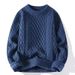 Chicco Cross-Border Hot-Selling European Plus Size Knitted Sweater For Men Women, Autumn And Winter, Round High Neck,_mkmklike.com