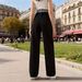 High Waisted Black Straight Leg Jeans for Women Slim Fit Stretch Denim Pants Autumn Winter New Style Hot Selling_mkmklike.com