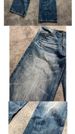 Streetwear High-Waist Straight-Leg Jeans For Teens – Trendy Washed Denim Pants With Stretch, Casual & Urban Style_mkmklike.com