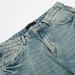2025 New American Style Side Pleated Design Jeans For Men And Women Loose Casual Washed Wide-Leg Pants_mkmklike.com