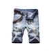 Men's Clothing Men's Short Casual Jeans Trendy Personality Popular Jeans_mkmklike.com