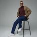 Men's Clothing Men's Flared Wide Leg Jeans Classic Straight Fit Casual Comfortable Stretch Denim Pants For Formal & Casual_mkmklike.com