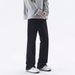 Dual-Tone Button-Fly Bootcut Jeans – High Street Stretch Denim Pants For Men_mkmklike.com