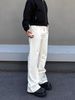 Men's Vintage Bootcut Jeans | Retro Western Style | Relaxed Straight Fit | Distressed Denim | Casual & Streetwear Pants_mkmklike.com
