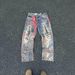 Men's Trendy Digital Print Jeans – Straight Leg Streetwear Pants, American-Style Deconstructed Casual Denim (S-3XL)_mkmklike.com