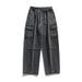 Men's Jeans Spring New Vintage Distressed Washing Overalls Trousers For Men_mkmklike.com