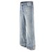 Vintage Washed Light Blue Bowie Jeans For Men – Cleanfit High Street Slim Straight Bootcut Denim Pants_mkmklike.com