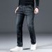 Men's Stretch Straight Jeans Men's Fattened Plus Size Casual Jeans Slim Fit Fashion Business Jeans Men's_mkmklike.com