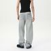 Men's Clothing Niche Design Light Colored Wide Leg Jeans Loose And Slim Straight Leg Scimitar Pants Trend_mkmklike.com