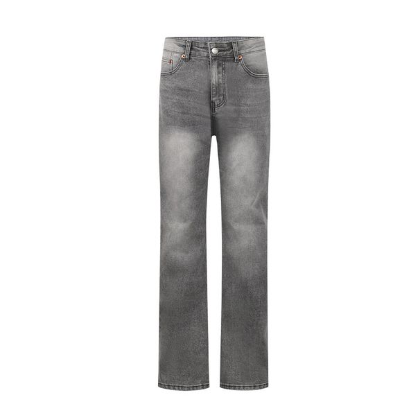 Light Blue Curved Knife Jeans For Men In Summer, Thin American Style Vibe Pants, High Street Ruff Handsome, Slim And_mkmklike.com
