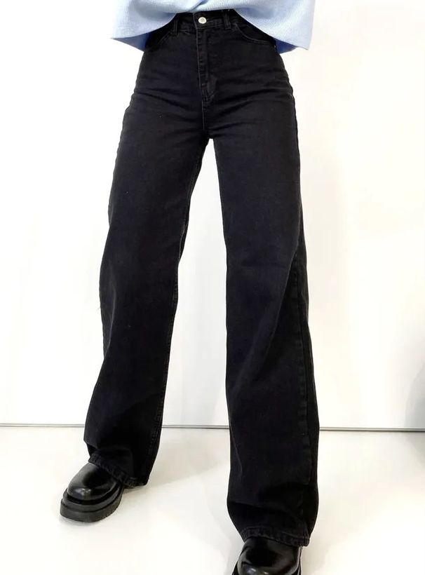 Women's Wide-Leg Jeans – High-Waisted, Relaxed Fit, Stretchy Comfort, Trendy Streetwear, Vintage 90s Inspired (Breathable, Flowy & Fashionable)_mkmklike.com