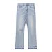 Men's Clothing Niu Wangfeng Niche Trendy Brand American Style Washed Old Loose Men's Hole Cleanfit Jeans_mkmklike.com