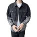 Denim 2024 New Spring Autumn Brand Design Sense Niche Cool Jacket Men's Clothing Large Size Loose Trendy_mkmklike.com