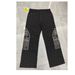 New Straight Loose Black Jeans Diamond Multi Pocket Hot Full Diamond Detailing From American High Street Fashion_mkmklike.com