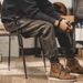 Men's Heavyweight Relaxed Fit Jeans – Classic Straight-Leg Denim Pants With Multiple Pockets, Comfortable Cotton For Casual Wear_mkmklike.com