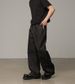 New Men's Jeans, Trendy Brand, Washed Retro Straight Leg Loose Wide-leg Trousers_mkmklike.com