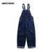 Jiayi Ku Men's Wear ∣ Workwear Amikhaki Denim Jumpsuit Overalls_mkmklike.com